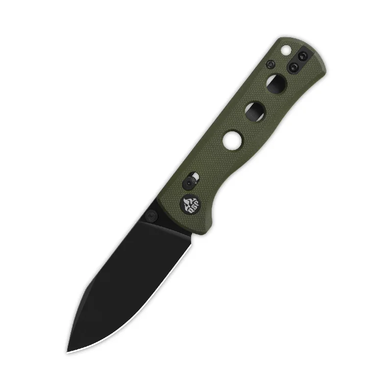 Anti-bug hiking headnet-QSP Canary Glyde Lock Pocket Knife 14C28N Blade Olive Green G10 Handle