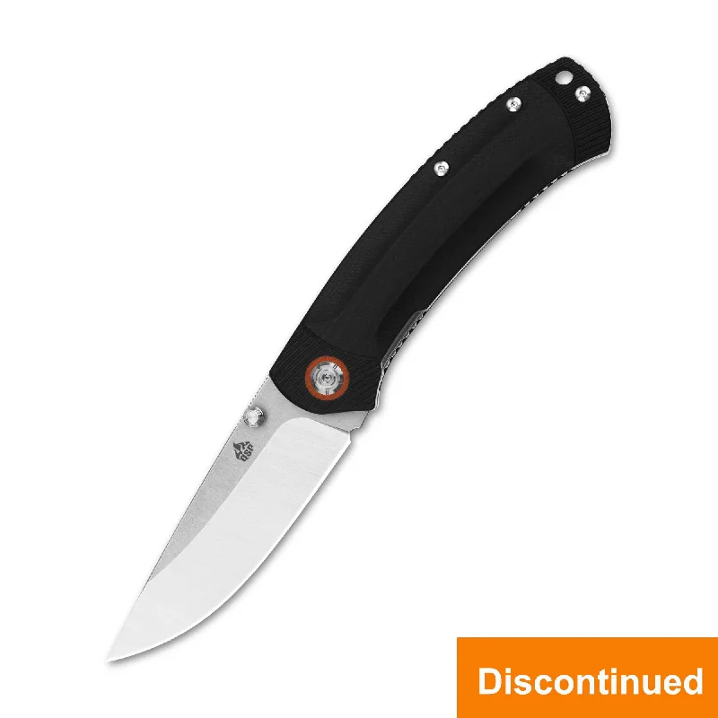 All-weather camping pad-QSP Copperhead Liner Lock Pocket Knife Sandvik 14C28N Blade Black G10 Handle