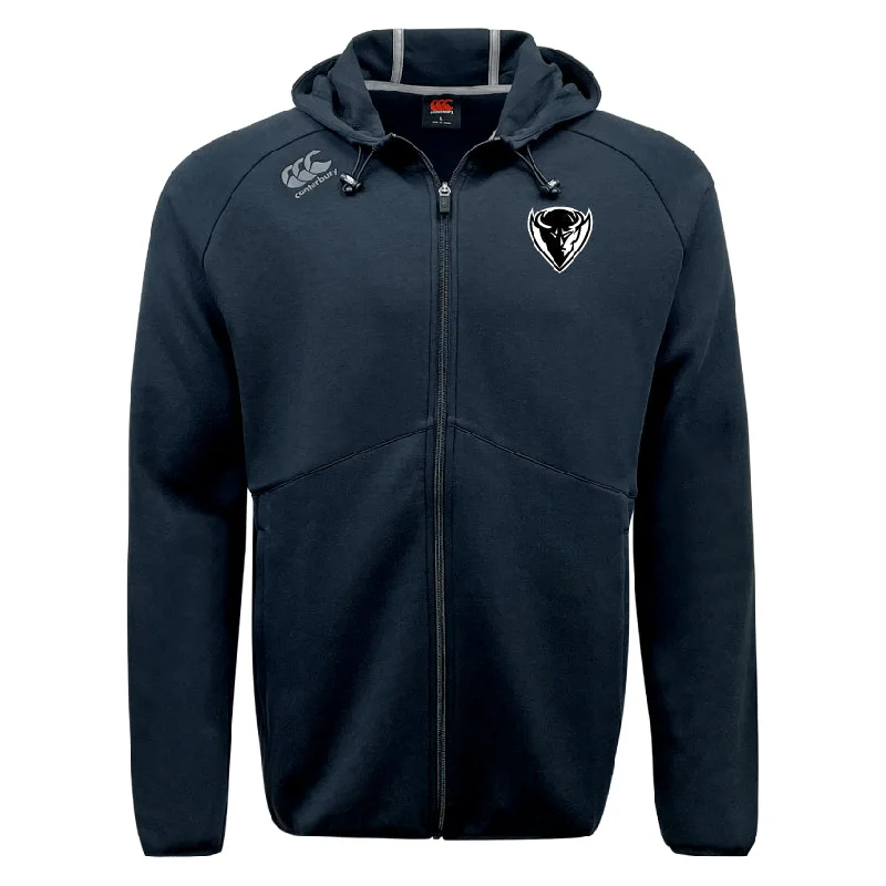 High-capacity camping battery-DePaul University Tempo Vapodri Full-Zip Hoodie by Canterbury