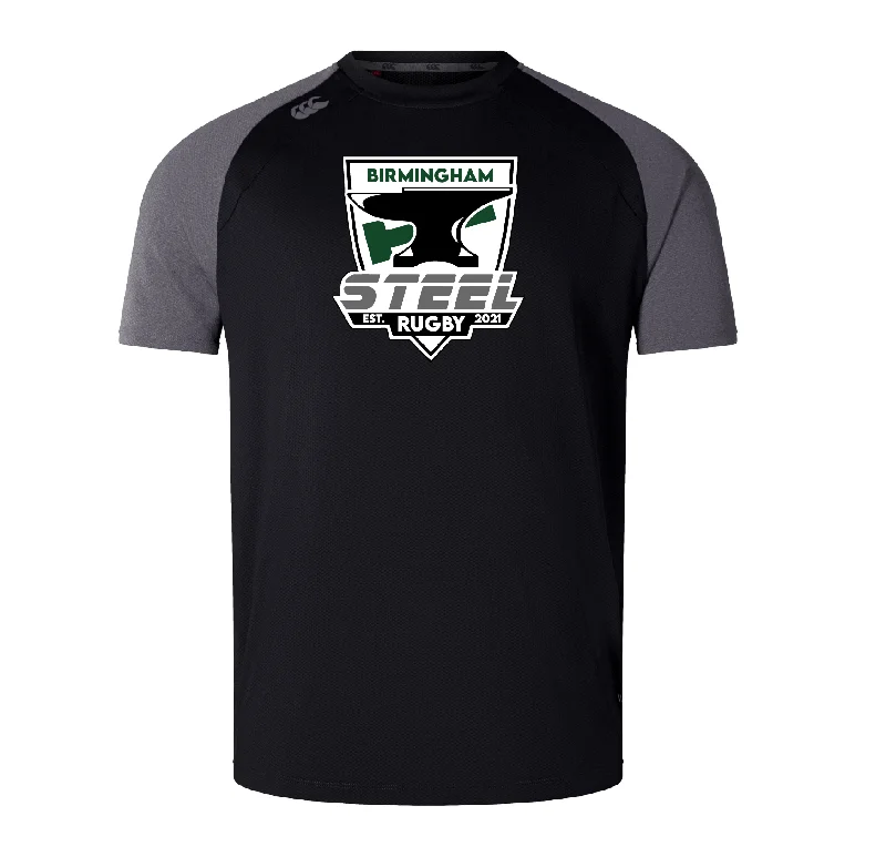 High-altitude hiking mat-Birmingham Steel Rugby Elite Training Tee by Canterbury