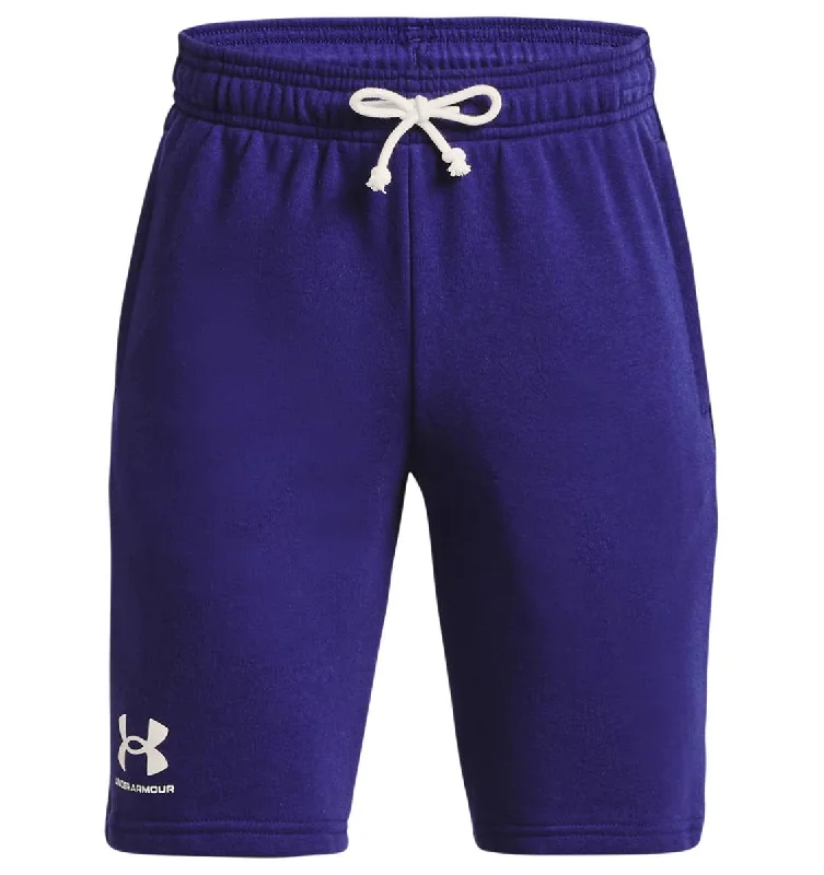 Waterproof tent liner-Under Armour Boys' Rival Terry Shorts