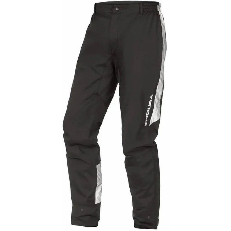 Quick-setup tarp shelter-Endura Urban Luminite II Waterproof Mens Cycling Trousers - Black