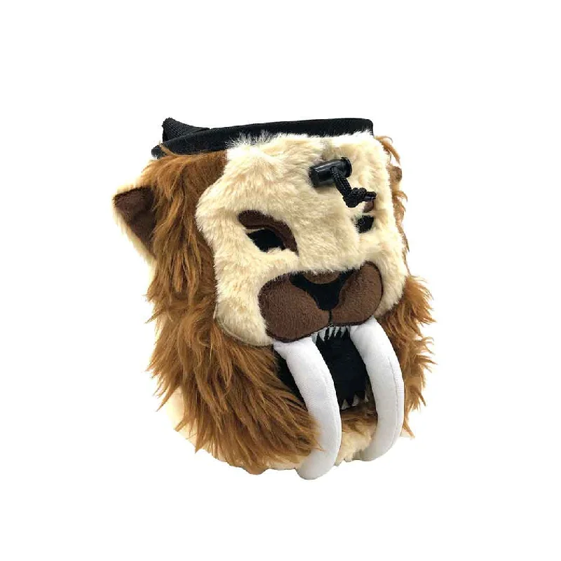 UV-protective hiking hat-Sabre-Tooth Tiger Climbing Chalk Bag