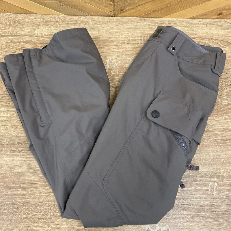 Rechargeable hiking torch-Burton - Women's Dry Ride Ski Pants - MSRP comp $230: Grey-women-SM