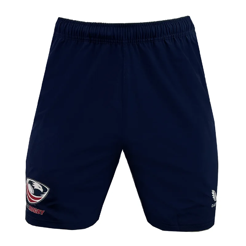 Rechargeable trail lantern-USA Rugby Zippered Shorts by Castore