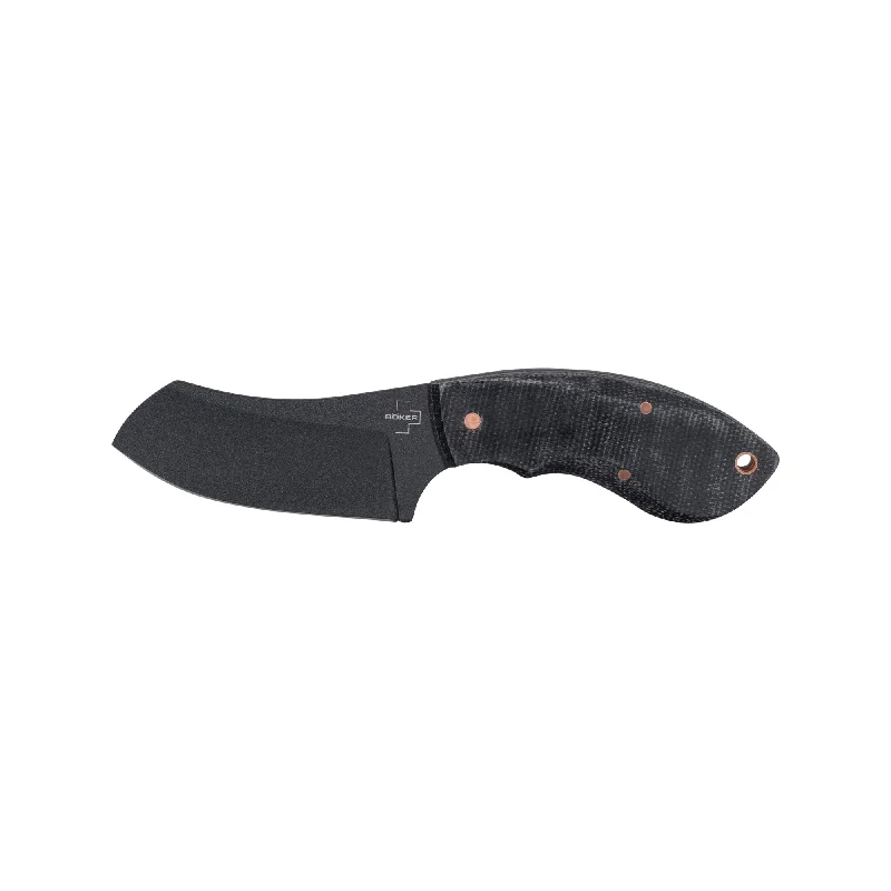 Reflective hiking tape-Böker Plus Knife Rhino Copper All Black