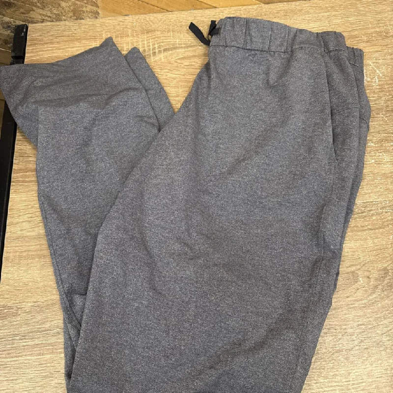 Non-stick camping skillet-Lululemon- Women's Draw String Active Pants : Grey -women-12