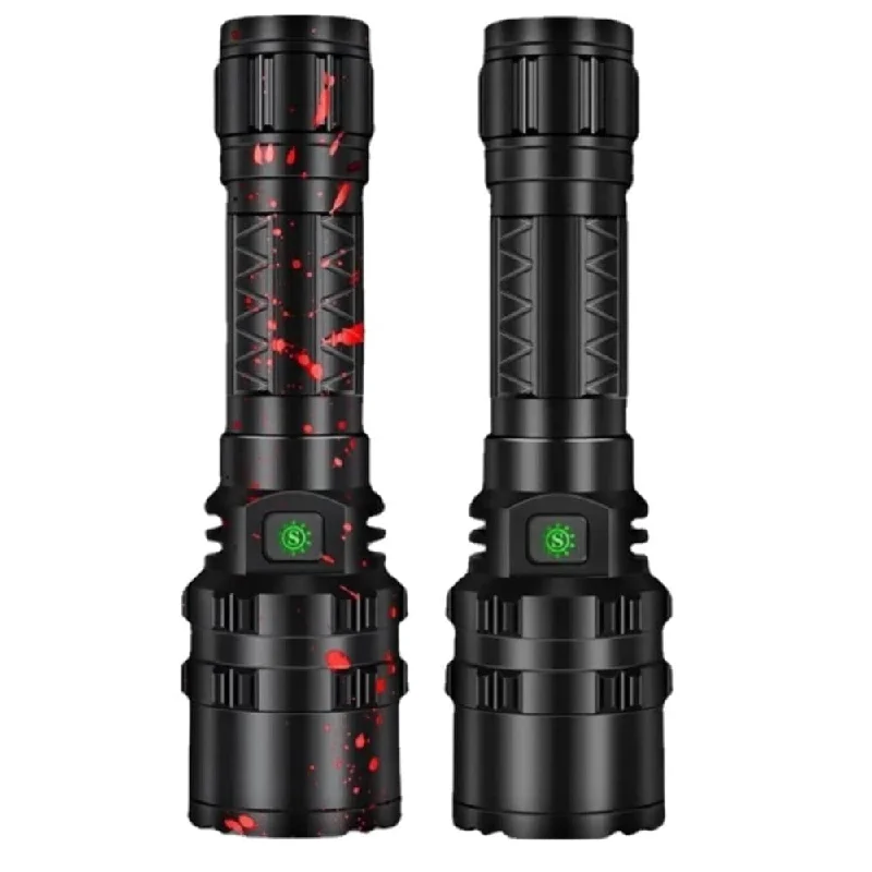 Non-stick hiking cookware-New 5000000LM High Power  Powerful LED Flashlight Tactical Military Torch USB Camping Lanterna Waterproof Self Defence