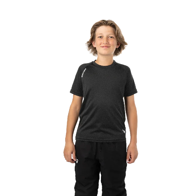 Anti-fatigue camping mat-BAUER TEAM SHORTSLEEVE TECH TEE YOUTH