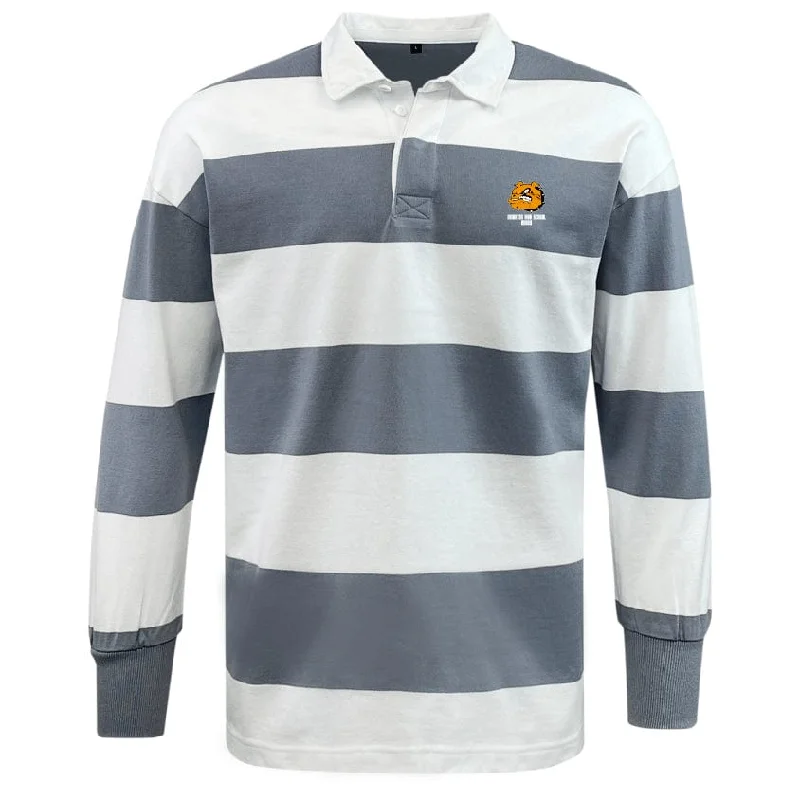 All-weather camping pad-Brighton High School Classic Long Sleeve Hooped Rugby Jersey