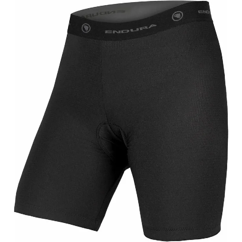 Compact emergency kit hiking-Endura Padded II Womens Cycling Liner Shorts - Black