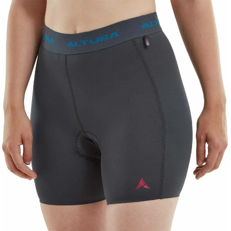 Portable water filter hiking-Altura Tempo Womens Cycling Undershort - Navy