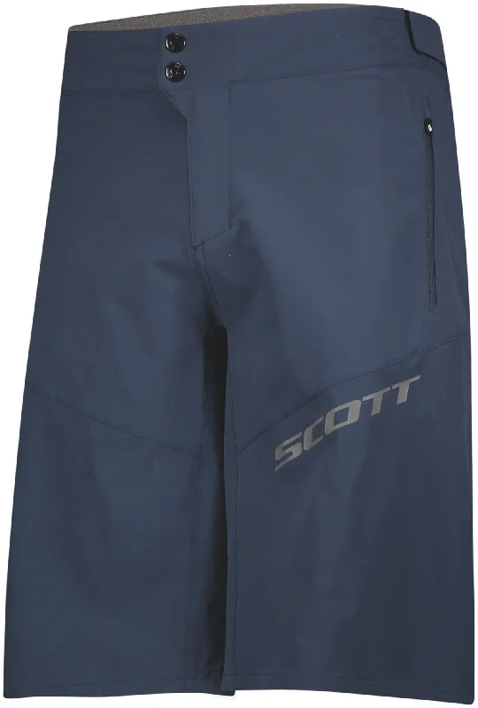 Portable camping lamp-Scott Endurance Loose Fit Padded Mens Cycling Shorts - Blue