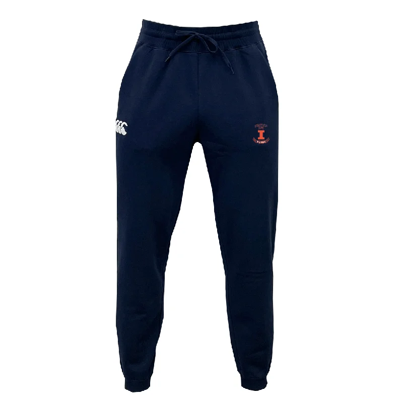 Heavy-duty tent fabric-Illinois RFC Leisure Sweatpant by Canterbury