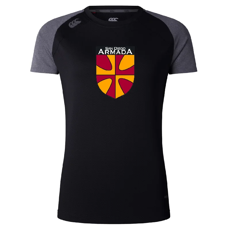 Reflective trekking stakes-San Diego Armada Rugby Women's Elite Training Tee by Canterbury