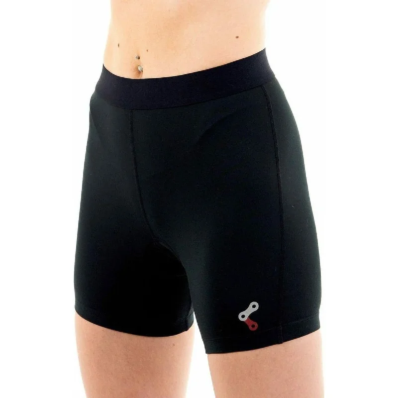 Quick-dry hiking shirt-Link Ride Womens Cycling Undershort - Black