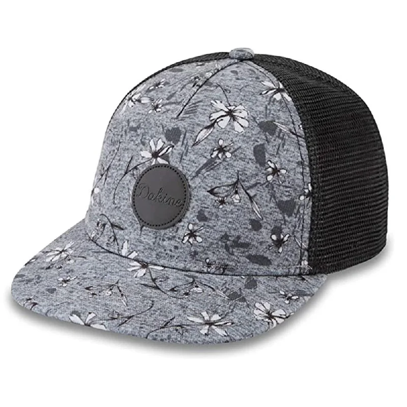 Reflective trail markers hiking-Dakine Womens Shoreline Crescent Floral One Size Trucker Hat - 10001895-CRESCENTFL