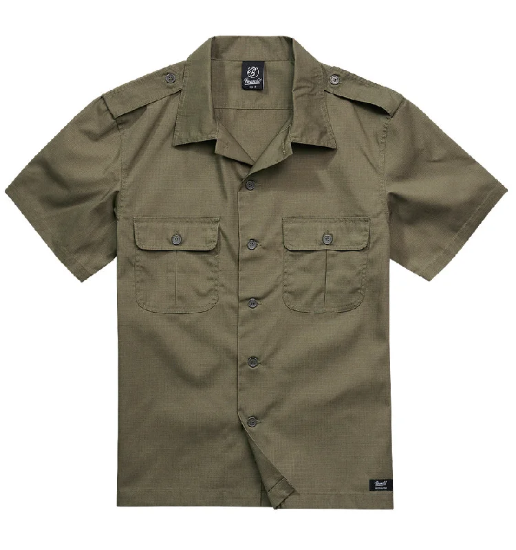 Waterproof camping vest-Shirt US Ripstop Short Sleeve