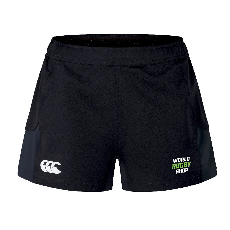 Breathable hiking shorts-World Rugby Shop Women's Advantage Short 2.0 by Canterbury