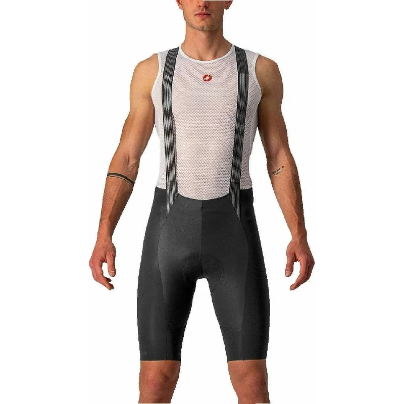 Anti-fatigue hiking insoles-Castelli Free Aero RC  Mens Cycling Bib Shorts - Black