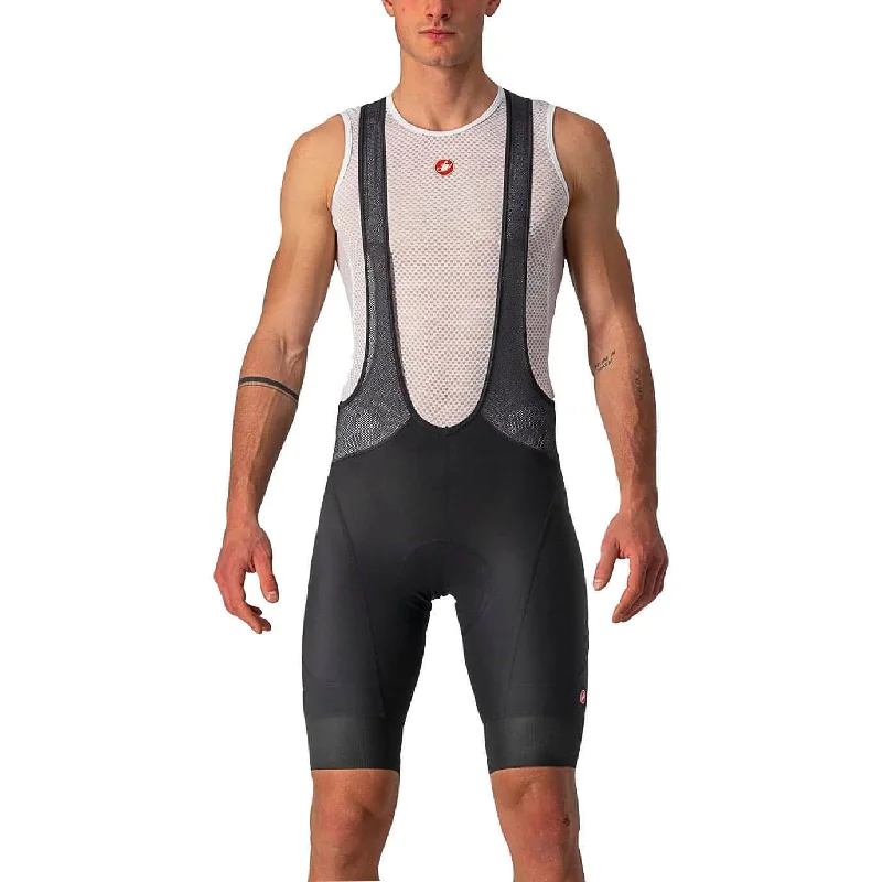 Adjustable trekking poles-Castelli Endurance 3 Mens Cycling Bib Shorts - Black