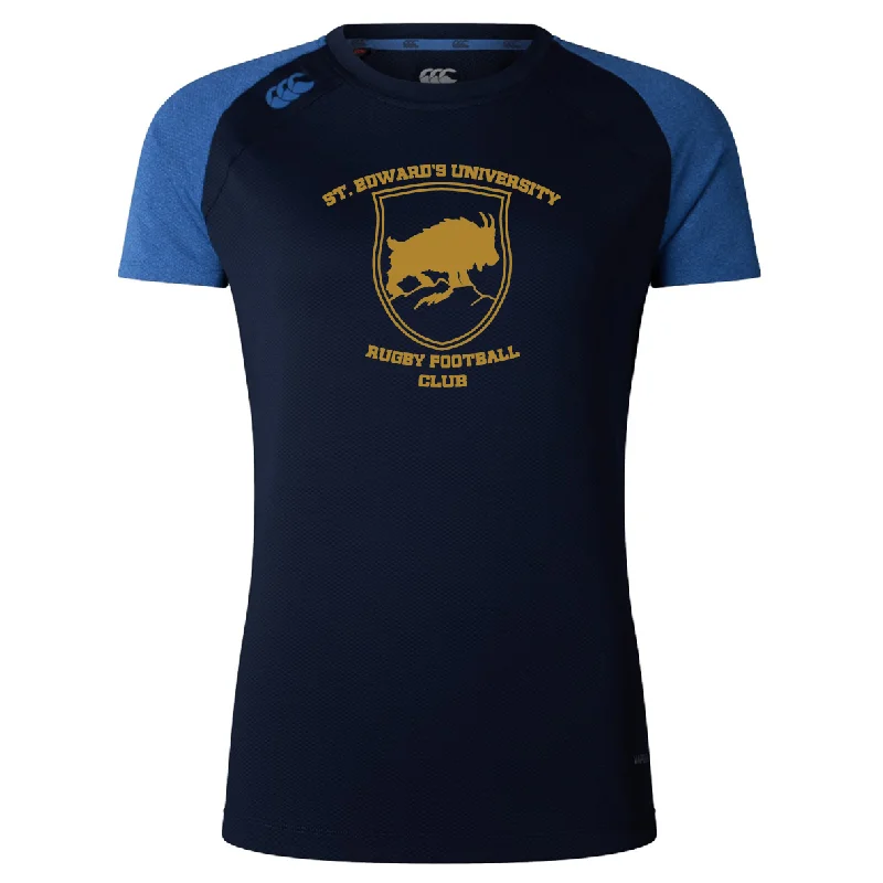 Reflective hiking vest-St Edwards University RFC Women's Elite Training Tee by Canterbury