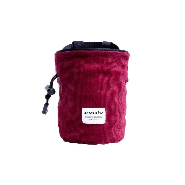 Lightweight camping tent-Corduroy Chalk Bag - Ruby