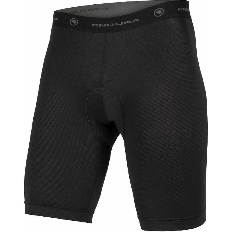 Insulated camping blanket-Endura Padded II Mens Cycling Liner Shorts - Black