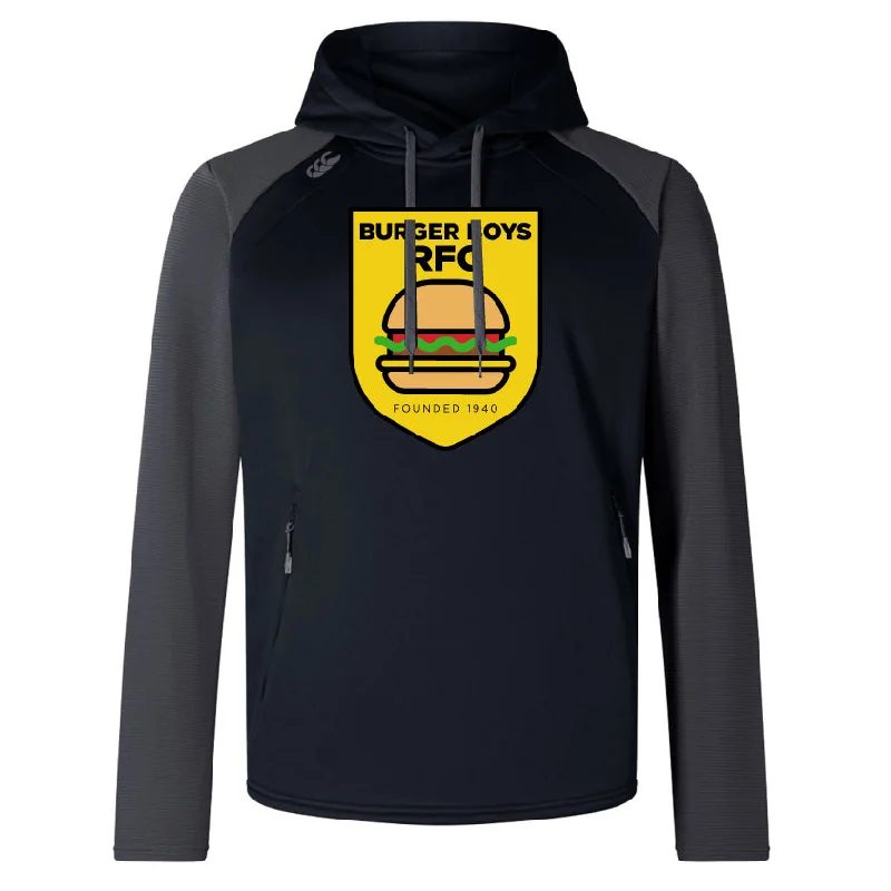 Insulated camping thermos-Burger Boys RFC Elite Training Hoody by Canterbury