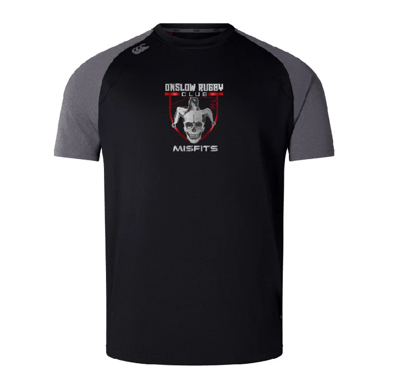 Portable camp oven-Onslow Rugby Misfits Elite Training Tee by Canterbury