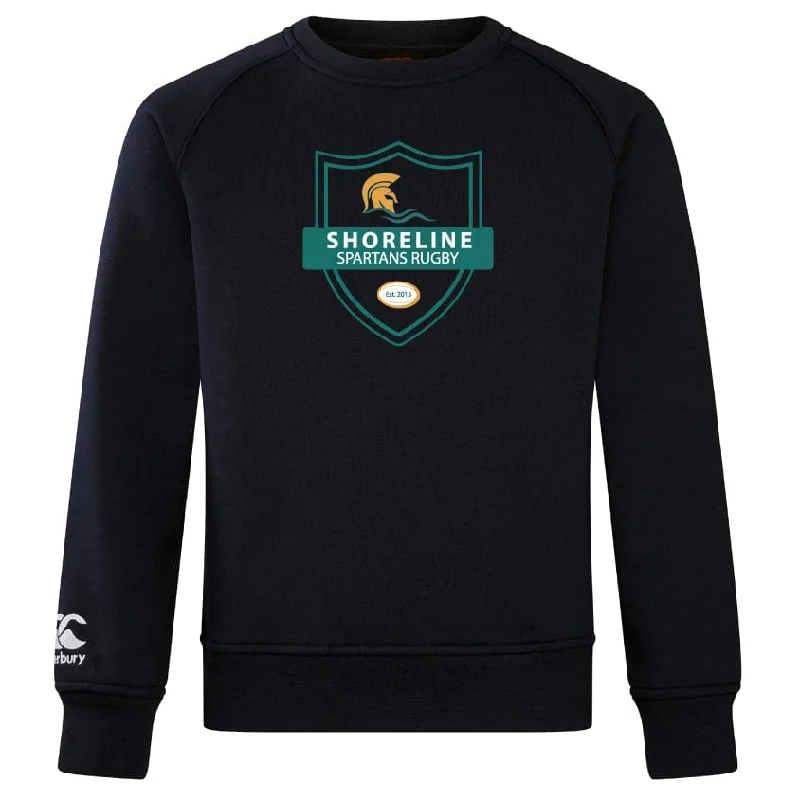 Insulated camping mug-Shoreline Spartans Club Crew Sweatshirt by Canterbury