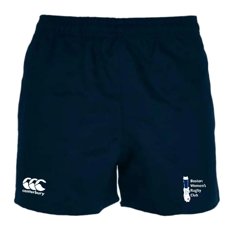 Reflective camping cord-Boston Women's RFC Player's Drill Short by Canterbury