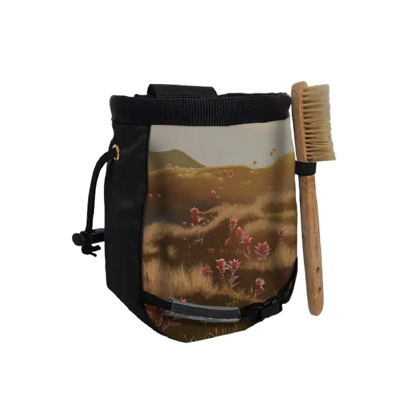 Adjustable hiking strap-Artist's Chalk Bag - Jenna Robinson Time To Rest