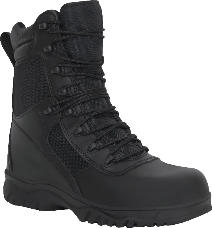 Insulated trekking mug-Black - Forced Entry Composite Toe Tactical Boots with Side Zipper 8 in.