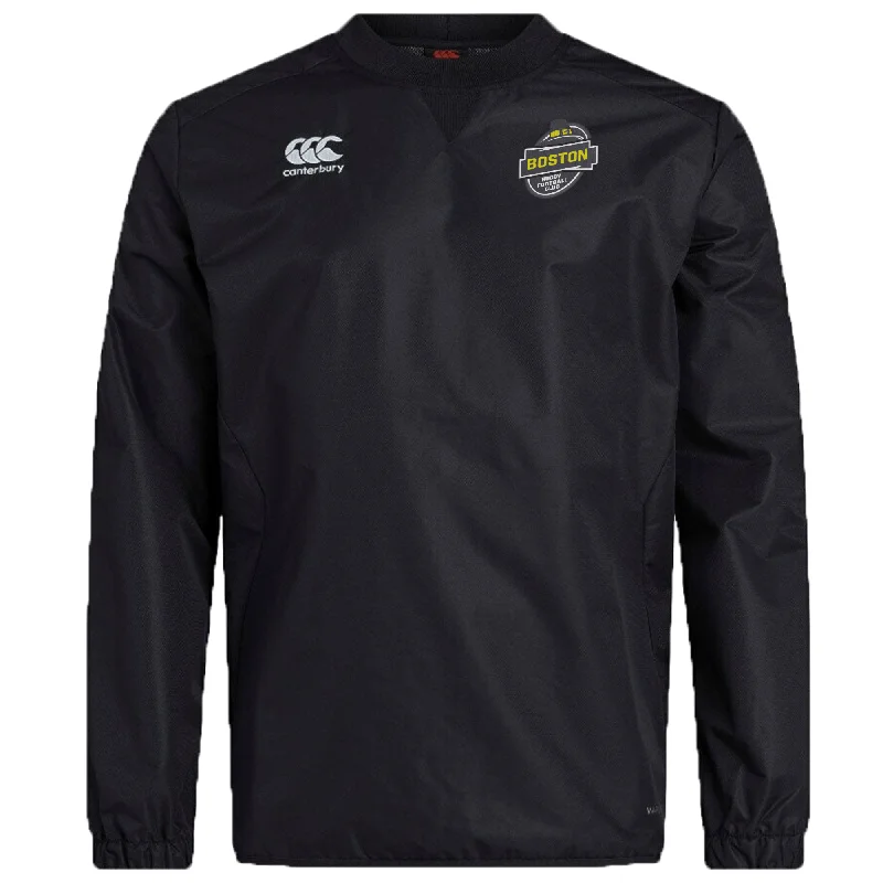 Quick-dry camping shirt-Boston RFC Club Vaposhield Contact Top by Canterbury