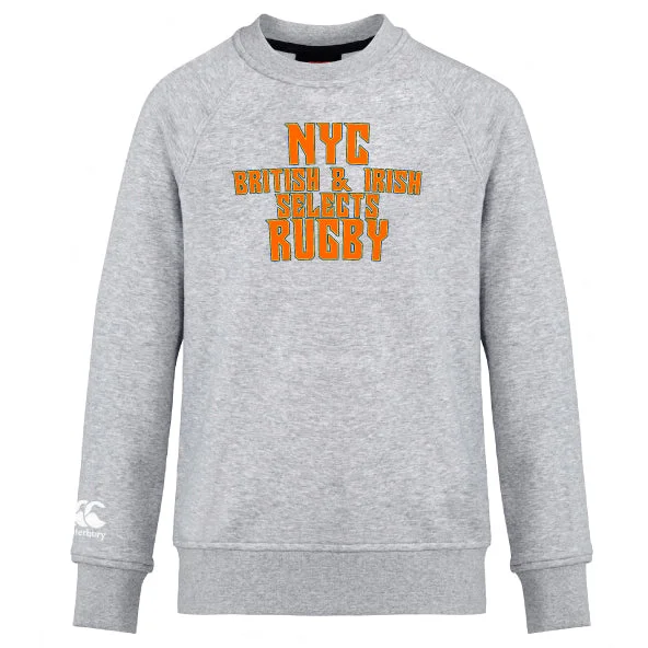 All-weather camping pad-NYC British and Irish Selects Club Crew Sweatshirt by Canterbury