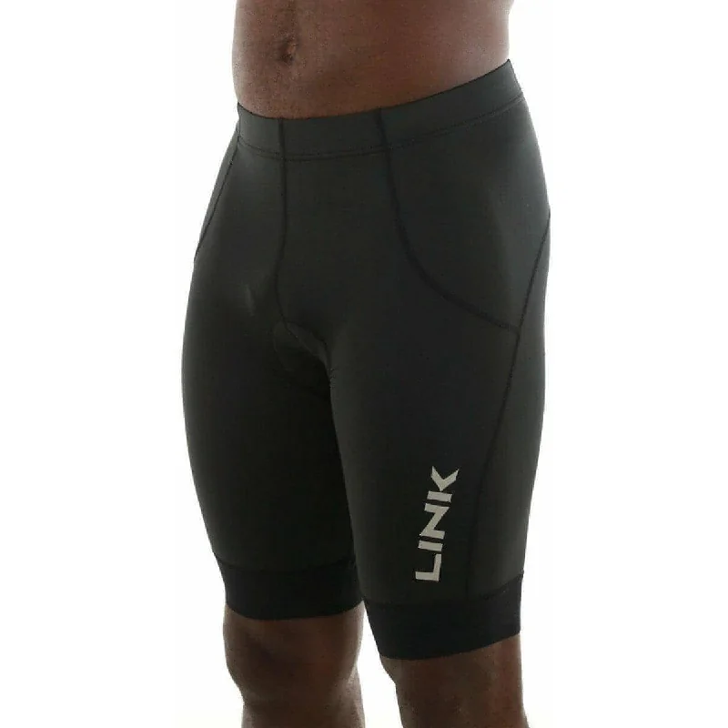 Reflective trail tape-Link Ride Mens Cycling Shorts - Black