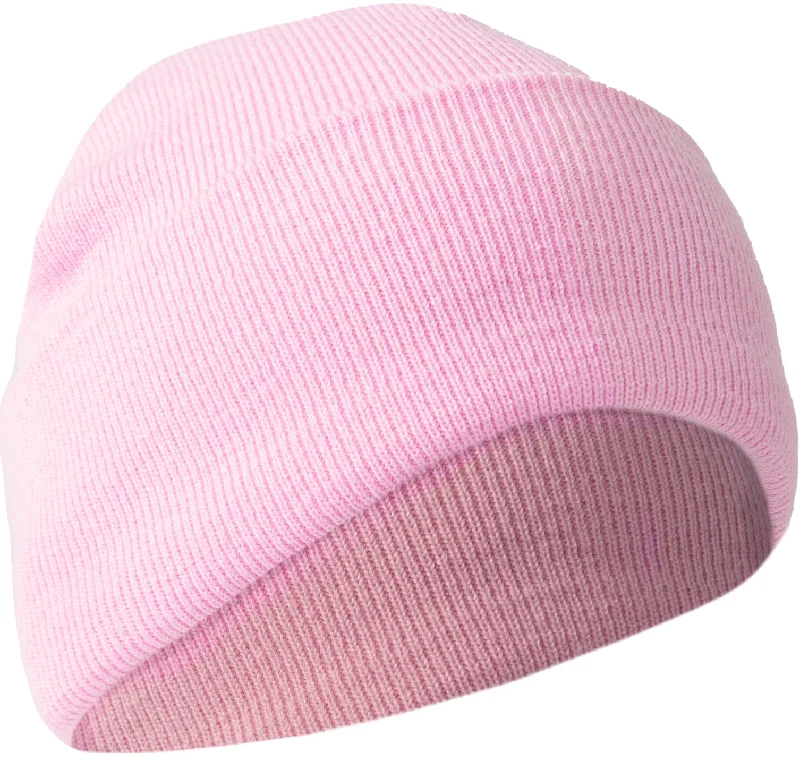 High-altitude camping tent-Light Pink - Deluxe Fine Knit Watch Cap