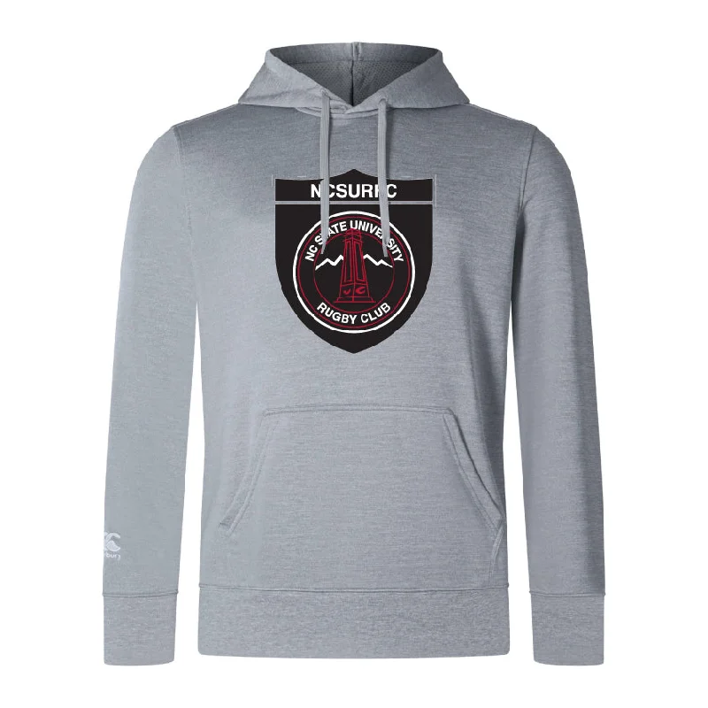 Anti-fatigue camping pad-NC State RFC Club Lightweight Hoodie by Canterbury