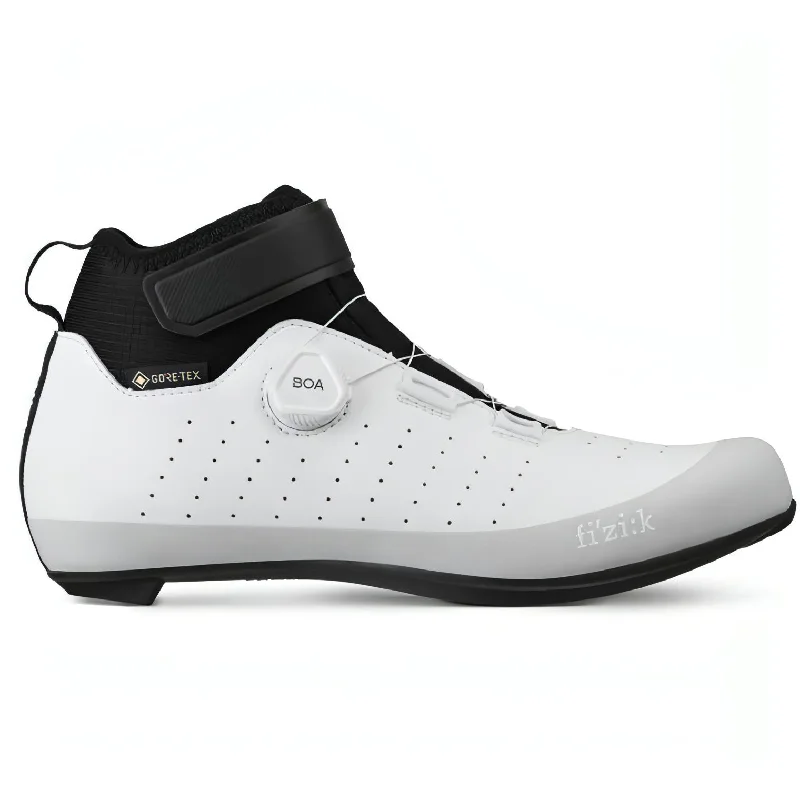 Adjustable camping strap-Fizik Tempo Artica R5 GORE-TEX Winter Road Cycling Boots - White