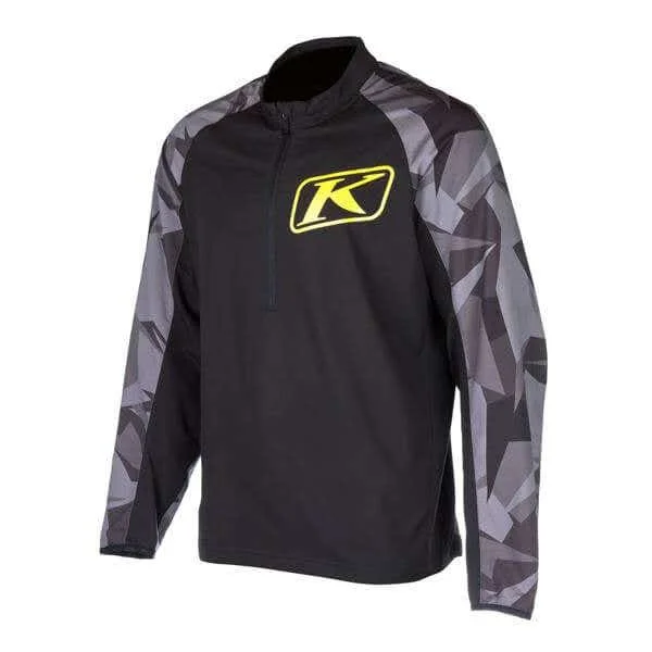 Anti-fatigue trekking mat-Klim Revolt Pullover - Black