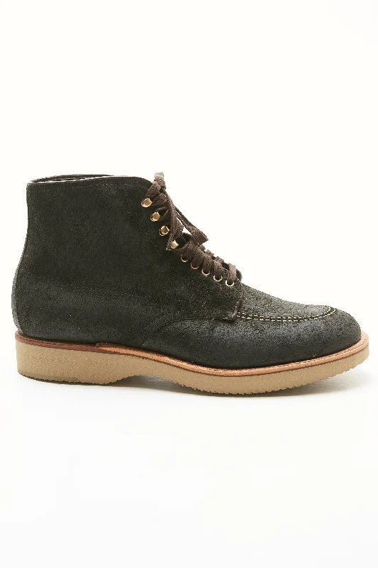 Anti-fatigue camping mat-Alden x Totem EXCLUSIVE "The Lombard" Indy Boot - Reverse Earth Chamois