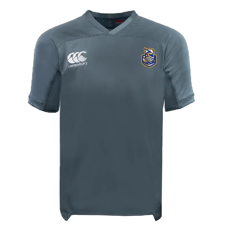 UV-protective camping gloves-Malden Catholic Rugby Vapodri Evader Jersey by Canterbury