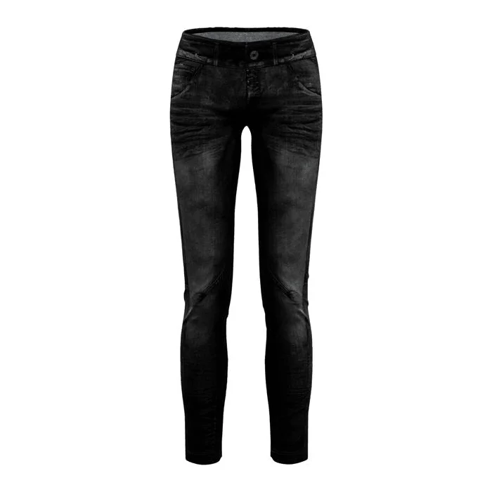 Print Jeans Black