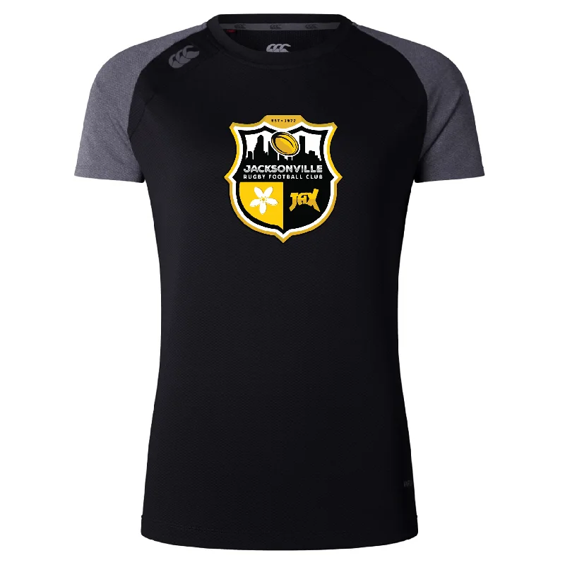 Lightweight camping tent-Jacksonville RFC Women's Elite Training Tee by Canterbury