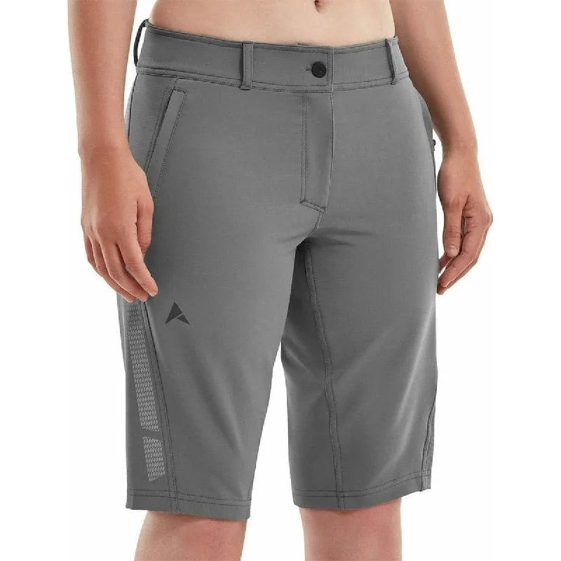 Portable camping grill-Altura All Roads Repel Womens Baggy Cycling Shorts - Grey