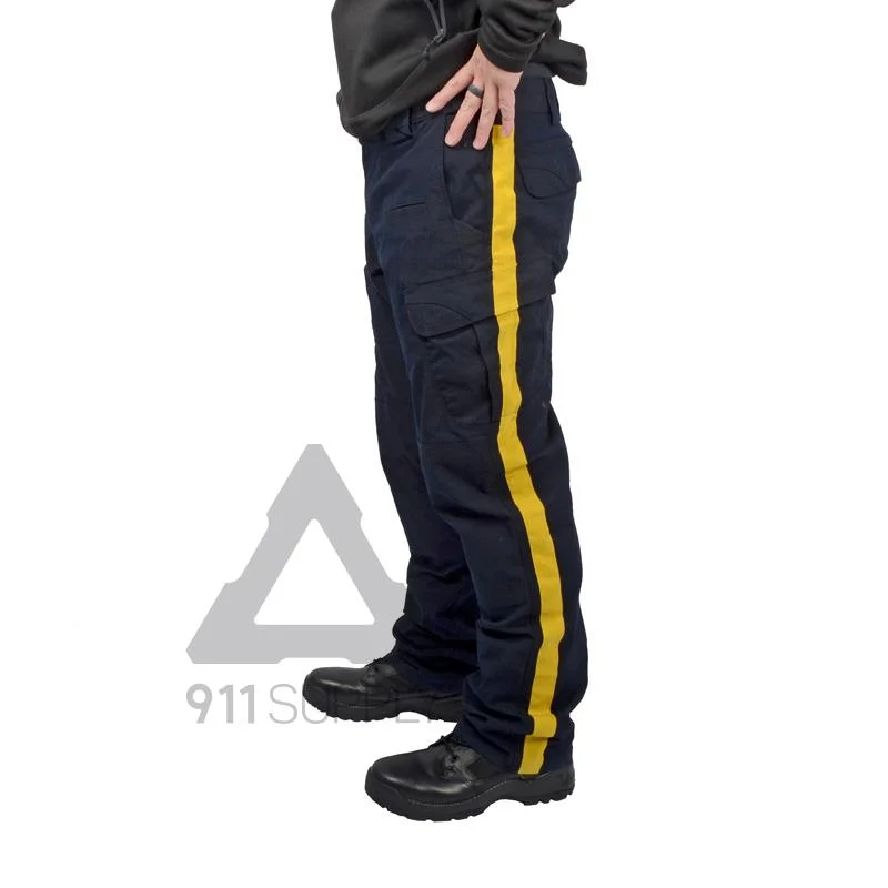 Rechargeable camping fan-911 Stryke Pants with Yellow Stripe Mens