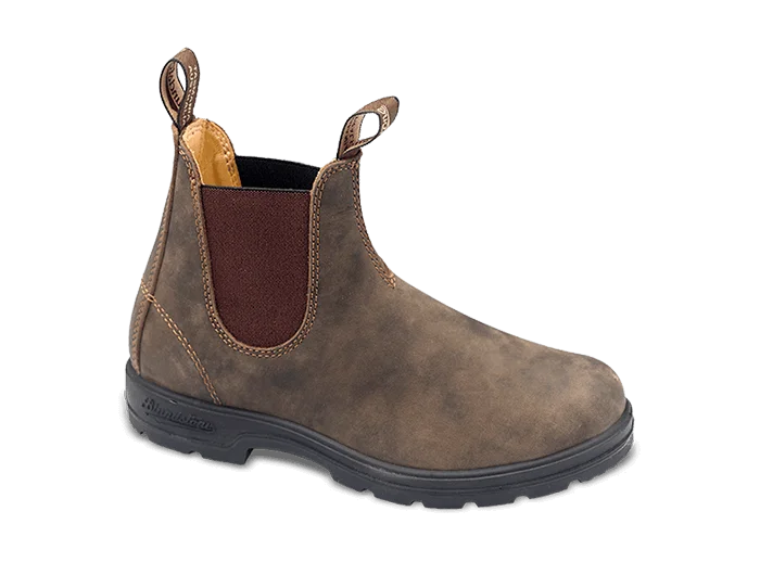 Foldable camping stool-Blundstone Women's Style 585 Chelsea Boot - Rustic Brown