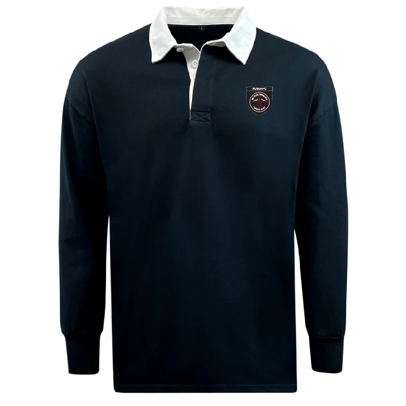 Reflective hiking tape-NC State RFC Classic Long Sleeve Solid Rugby Jersey