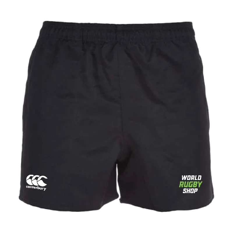 Waterproof camping shorts-World Rugby Shop Player's Drill Short by Canterbury